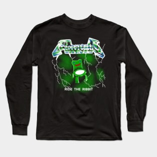 Froggy Chair: Ride the Ribbit Long Sleeve T-Shirt